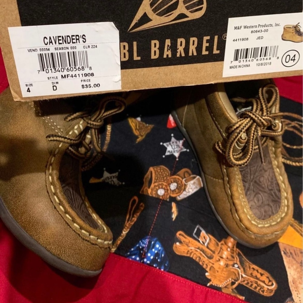 Dbl barrel infant shoes